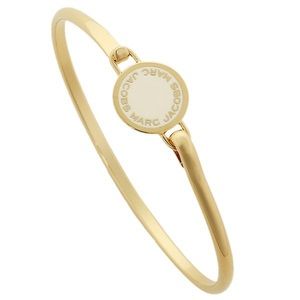 NWT marc jacobs Logo Disc Hinge Bracelet